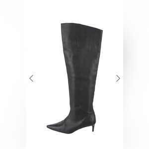 Anine Bing Black Over the Knee Boots